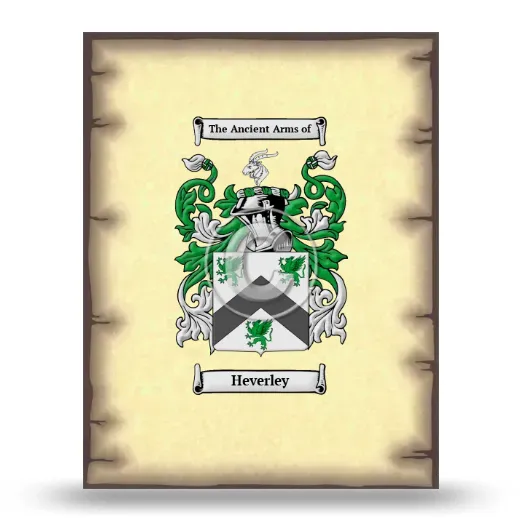 Heverley Coat of Arms Print