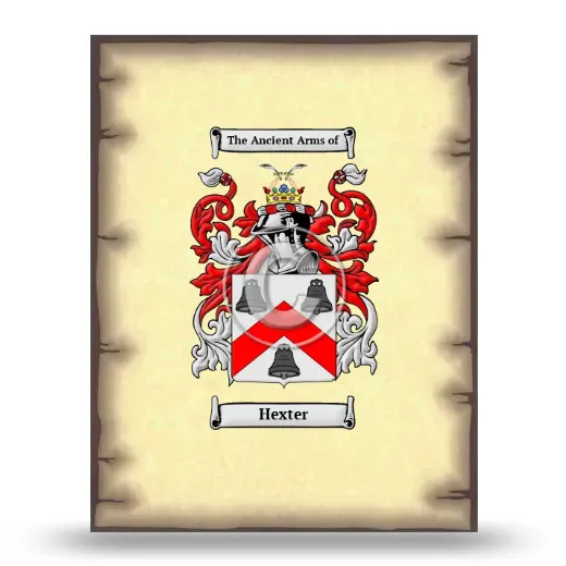 Hexter Coat of Arms Print