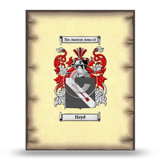 Heyd Coat of Arms Print