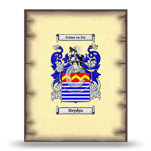 Heydyn Coat of Arms Print