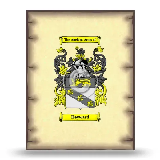 Heyward Coat of Arms Print
