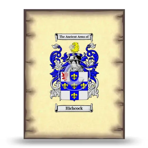 Hichcock Coat of Arms Print