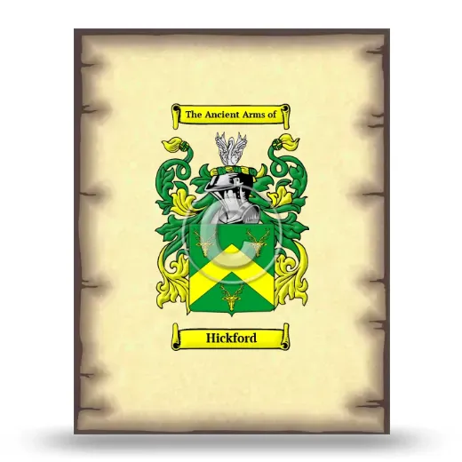 Hickford Coat of Arms Print