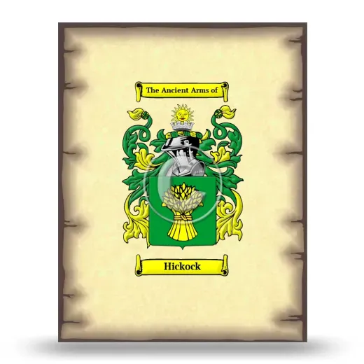 Hickock Coat of Arms Print