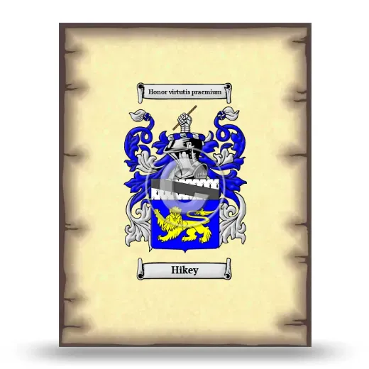 Hikey Coat of Arms Print