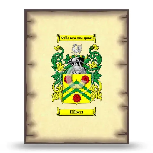 Hilbert Coat of Arms Print
