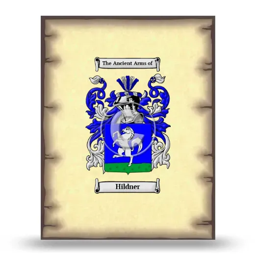 Hildner Coat of Arms Print