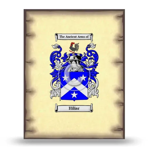 Hiliar Coat of Arms Print