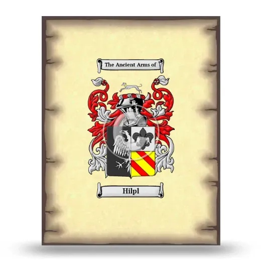 Hilpl Coat of Arms Print