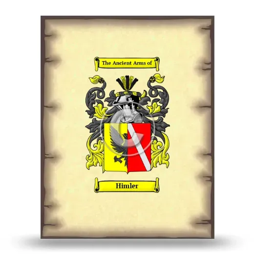 Himler Coat of Arms Print