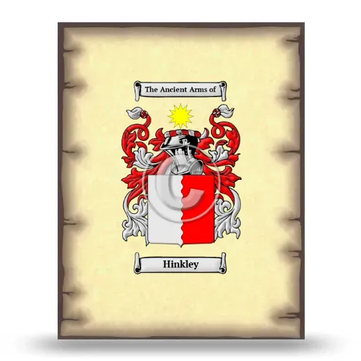 Hinkley Coat of Arms Print