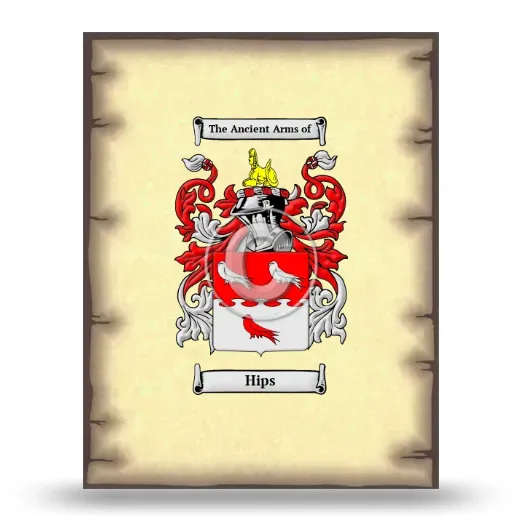 Hips Coat of Arms Print
