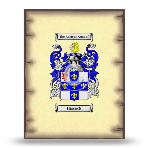 Hiscock Coat of Arms Print