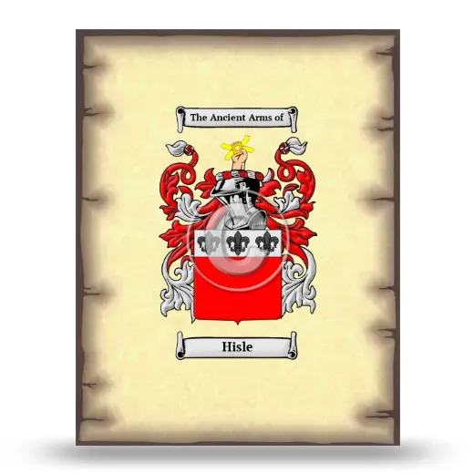 Hisle Coat of Arms Print
