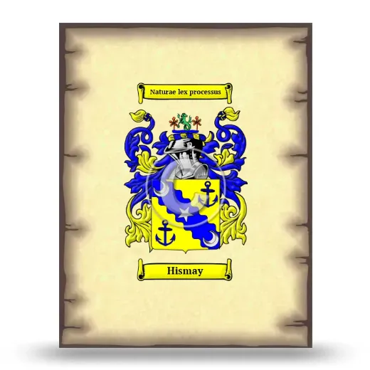 Hismay Coat of Arms Print
