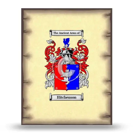 Hitchenson Coat of Arms Print