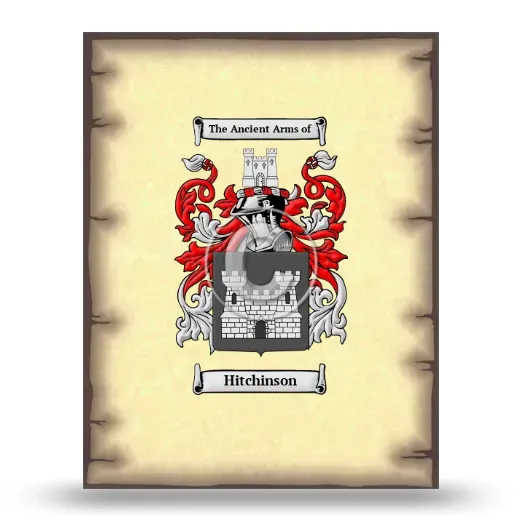 Hitchinson Coat of Arms Print