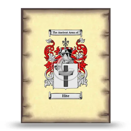 Hite Coat of Arms Print