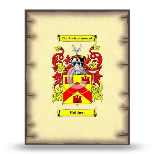 Hobben Coat of Arms Print
