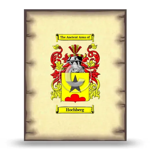 Hochberg Coat of Arms Print
