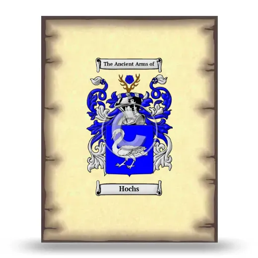 Hochs Coat of Arms Print