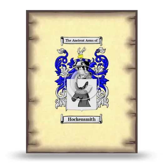 Hockensmith Coat of Arms Print