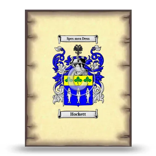 Hockett Coat of Arms Print