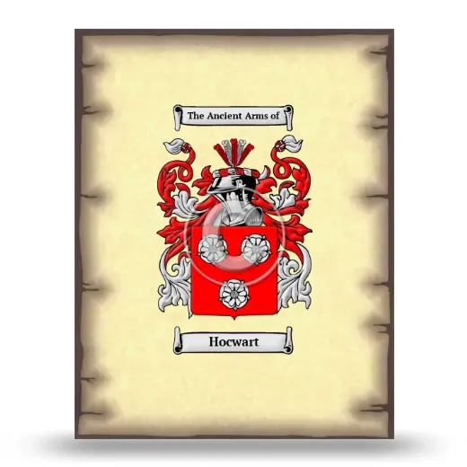 Hocwart Coat of Arms Print