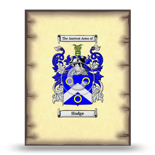 Hodge Coat of Arms Print