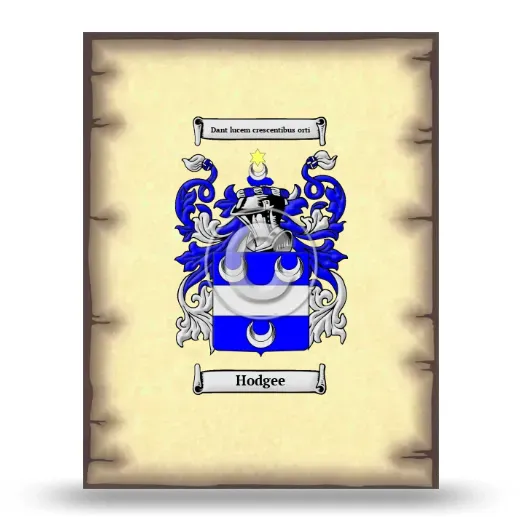 Hodgee Coat of Arms Print