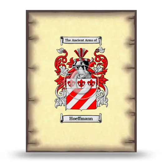 Hoeffmann Coat of Arms Print