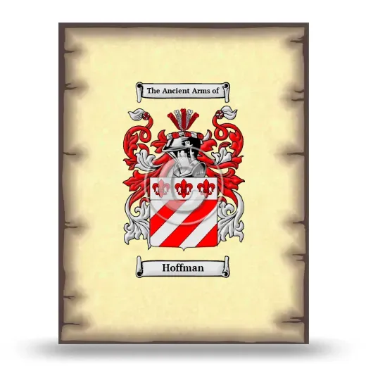 Hoffman Coat of Arms Print