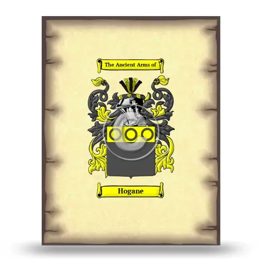 Hogane Coat of Arms Print