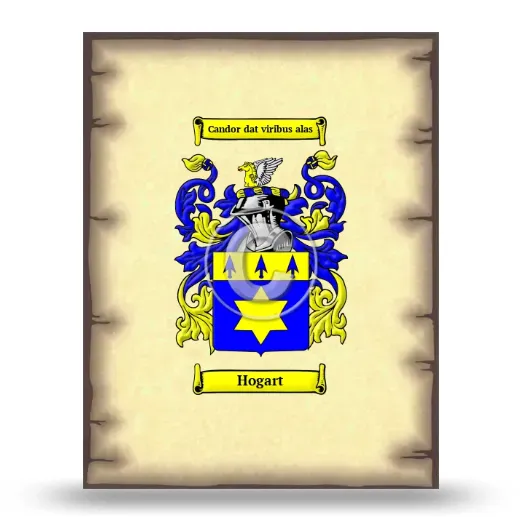 Hogart Coat of Arms Print