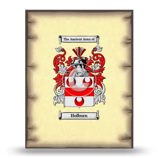 Holburn Coat of Arms Print