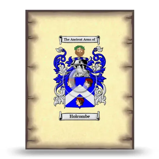 Holcombe Coat of Arms Print