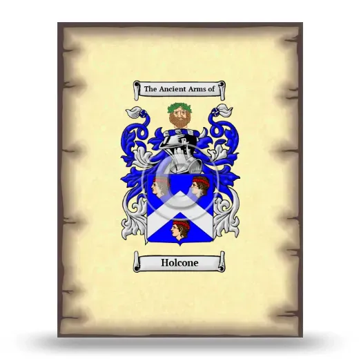 Holcone Coat of Arms Print