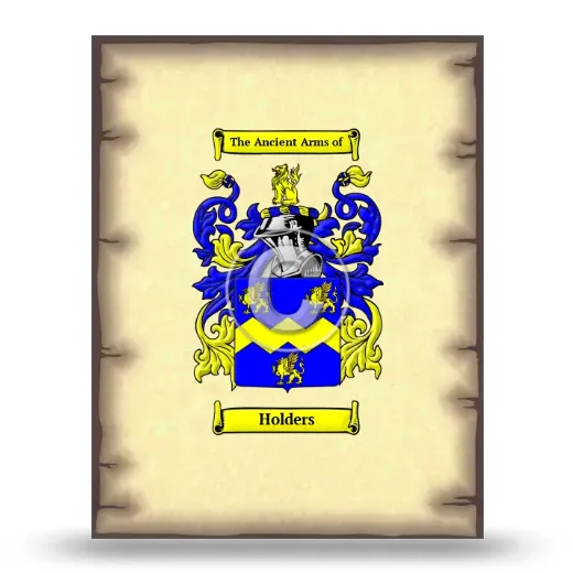 Holders Coat of Arms Print