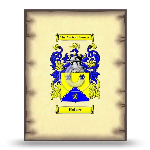 Holker Coat of Arms Print
