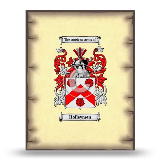 Holleymen Coat of Arms Print