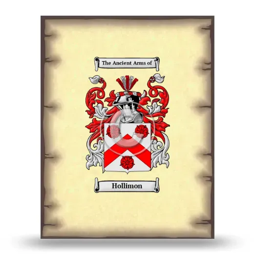 Hollimon Coat of Arms Print