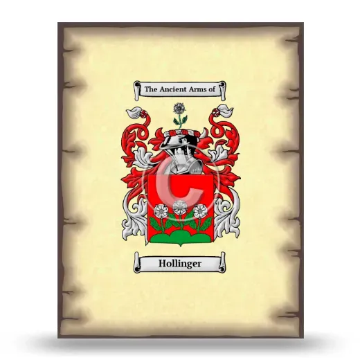 Hollinger Coat of Arms Print
