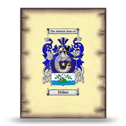 Holms Coat of Arms Print