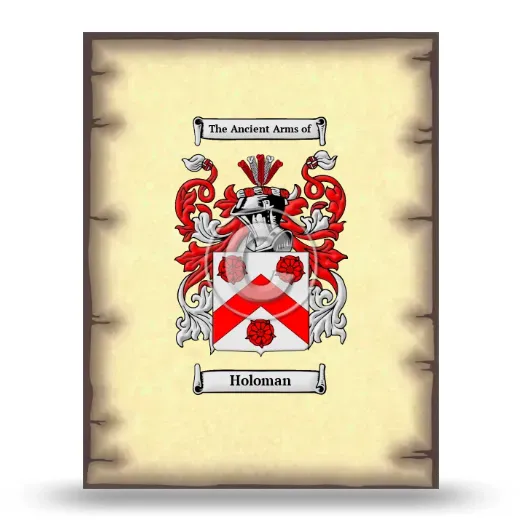 Holoman Coat of Arms Print