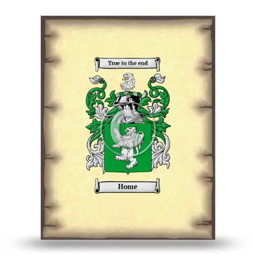Home Coat of Arms Print