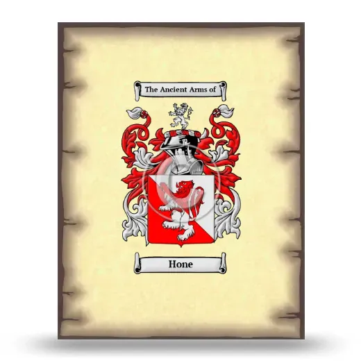 Hone Coat of Arms Print