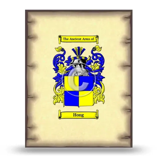 Hong Coat of Arms Print