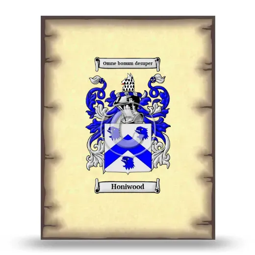 Honiwood Coat of Arms Print