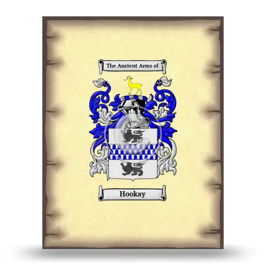 Hookay Coat of Arms Print