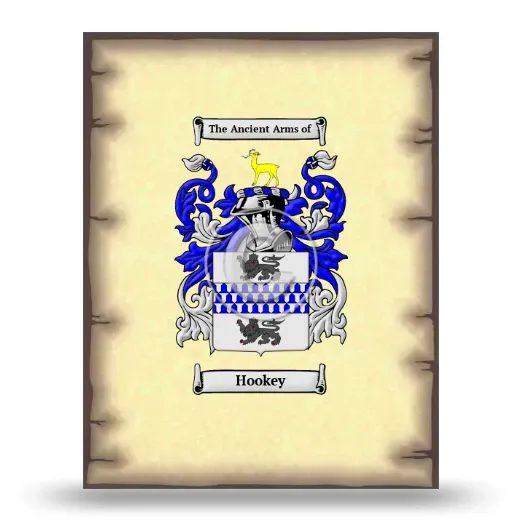 Hookey Coat of Arms Print